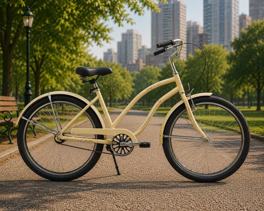 Градски велосипед Tretwerk Elliot 26 Cruiser Ivory Shimano Nexus 3