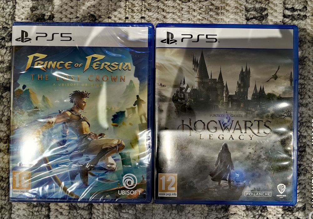 Prince of Persia, Hogwarts Legacy - PS 5