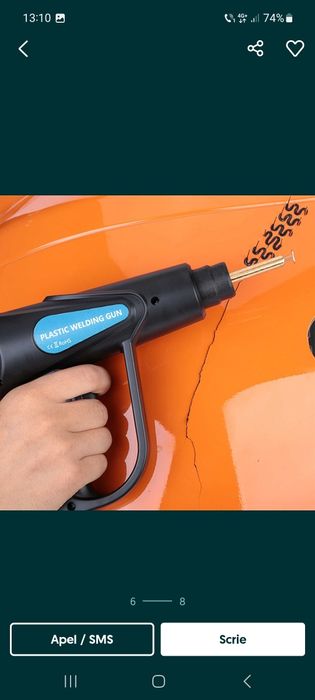 PISTOL -LIPIT( Plastic )-70w-(NOU)+400 Cleme