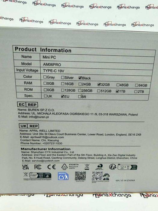 Mini PC Acemagician Amo6Pro Sigilat