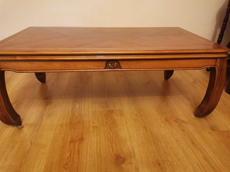 Masuta Bergamo din lemn masiv, demontabila 110/60/43 cm