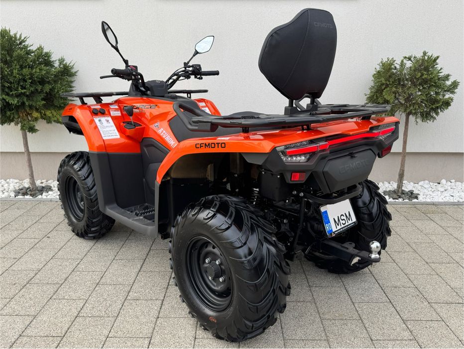 Atv ca NOU 397km Cf moto x4 450 L  Euro5 L7e ( cforce  tgb Linhai 520