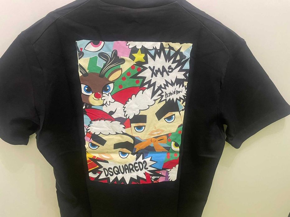 Мъжки тениски DSQUARED D2 размери S-2XL нови с етикети