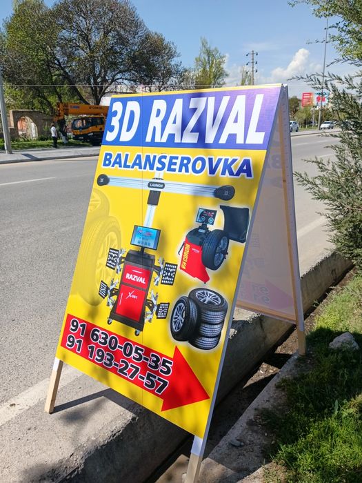 3D Razval xizmati