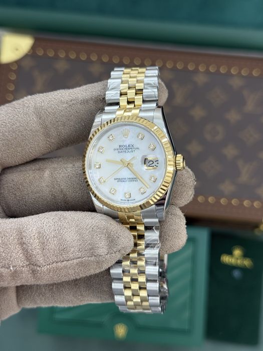 Rolex Date-Just 36mm Pearl Dial