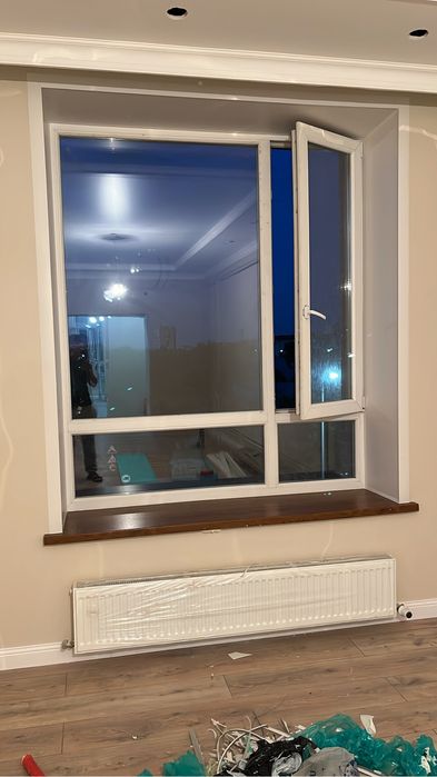 Подоконник и откос