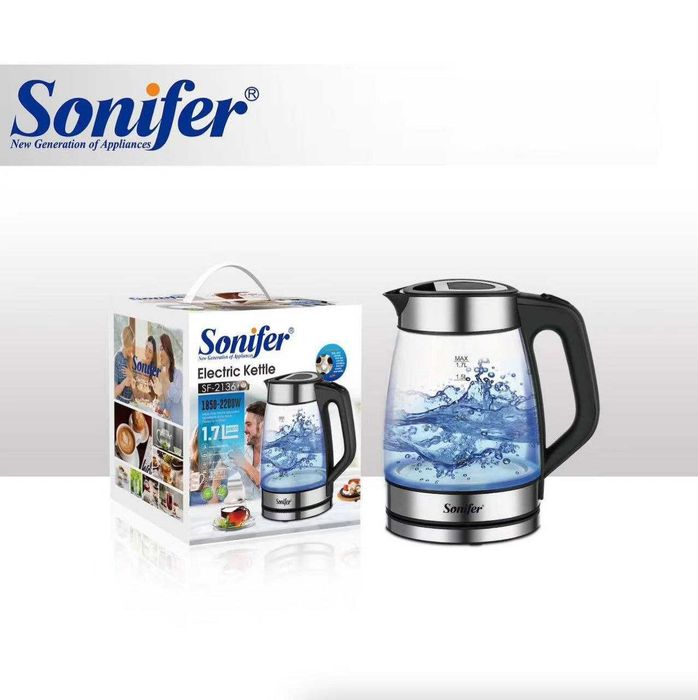 Чайник электрический стеклянный