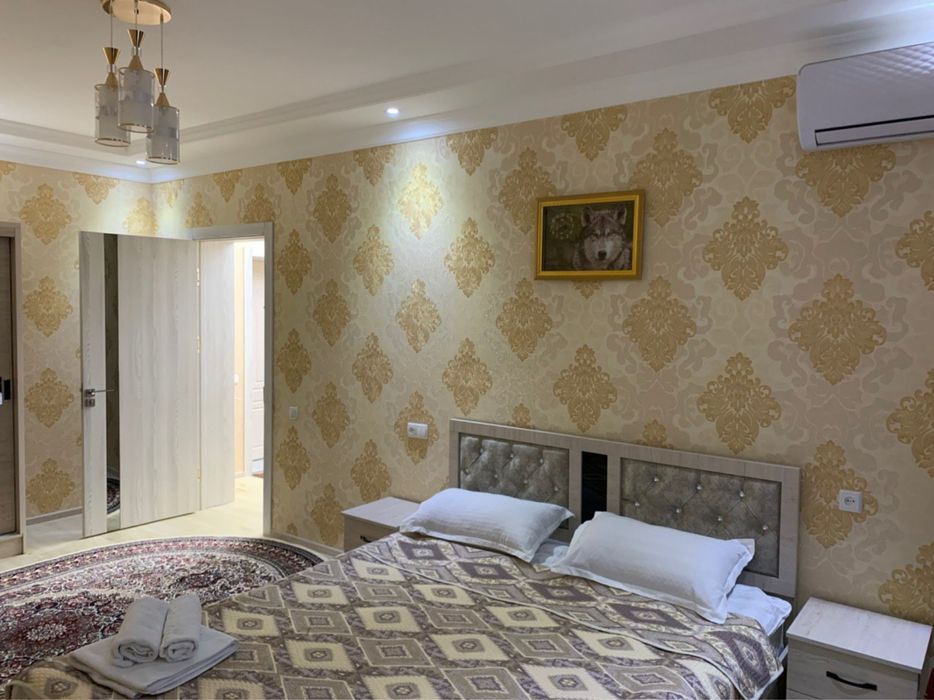 Кора тош 2/8/9 Евро ремонт меб+тех Обш: 59.6 кВ.м Ор.р: Чорсу, Жар