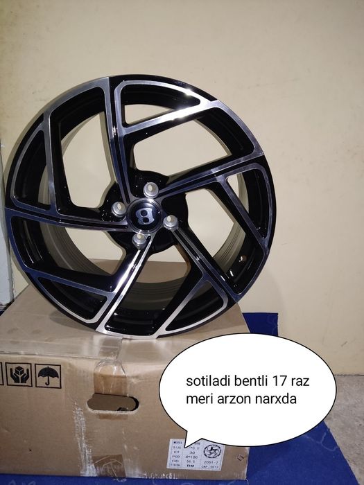 17 diska bentli sotiladi
