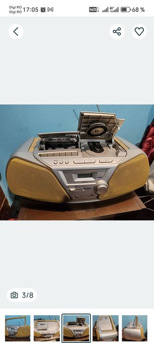 Radio casetofon Panasonic