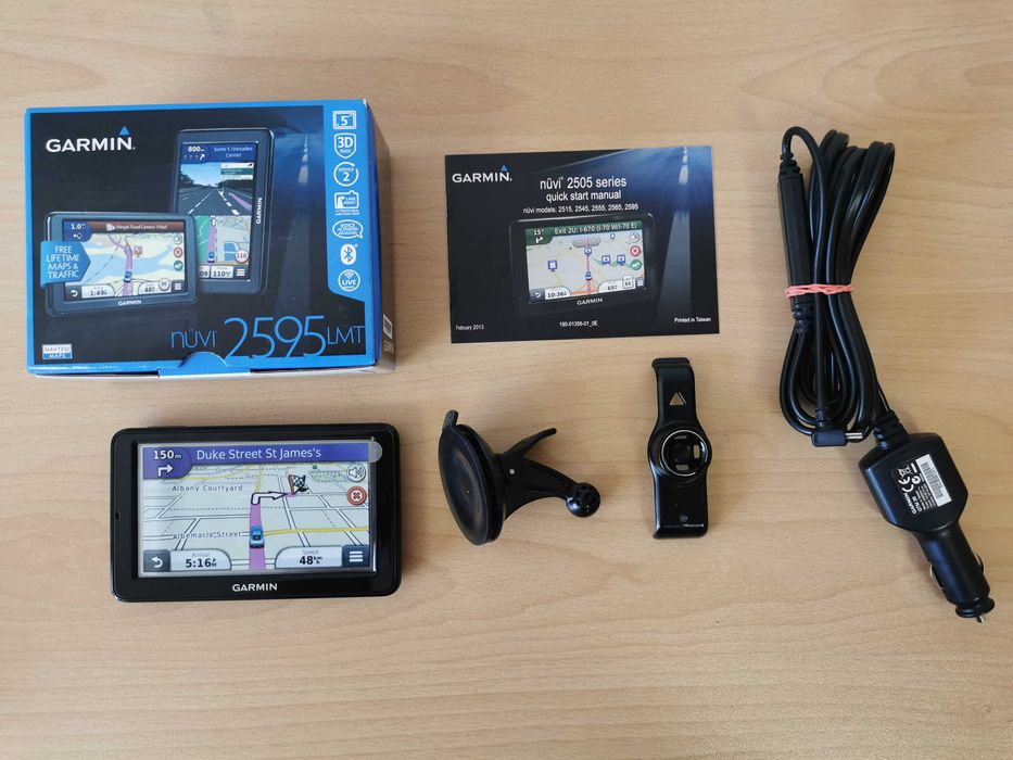 Garmin Nuvi с Garmin ecoRoute HD навигация и автомобилна диагностика