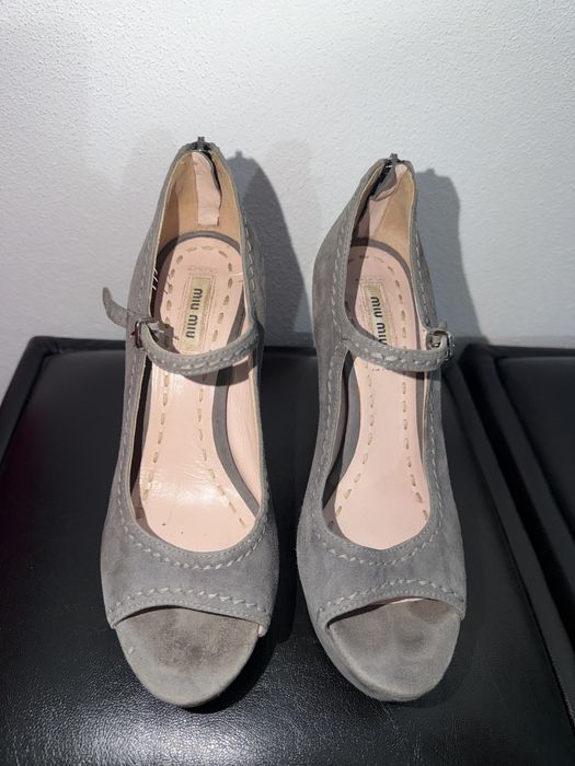Pantofi cu platforma Miu Miu marimea 36