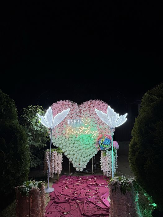 Арка happy brithday новый