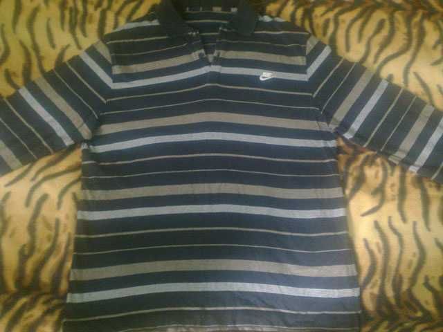 Два Броя Оригинални Тениски-Блузи с Яка NIKE/НАЙК !