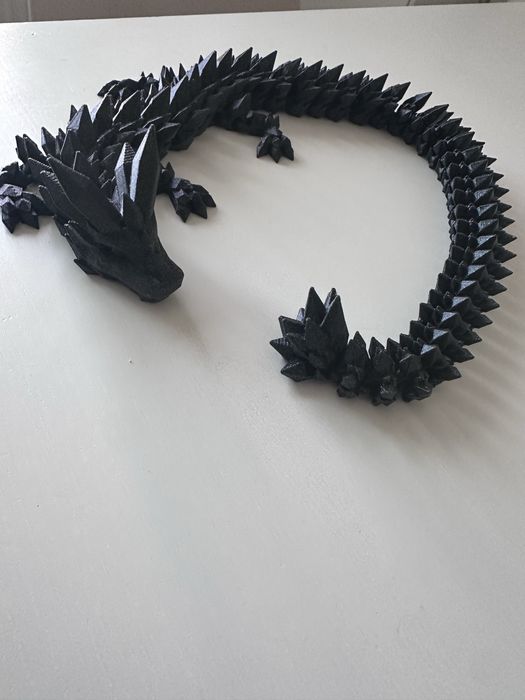 Figurină dragon fantasy decorativ – stil medieval / 3D