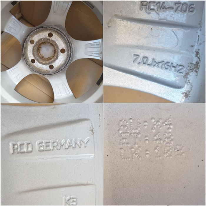 jante aliaj 16; 5x108; Ford Focus 3, Focus 4, Mondeo Mk4, Mk5, C-max, S-max