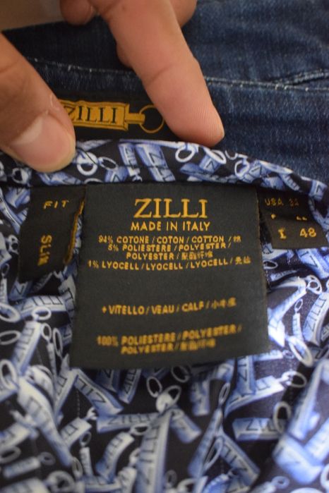 Оригинал ZILLI Slim Fit 50 размер