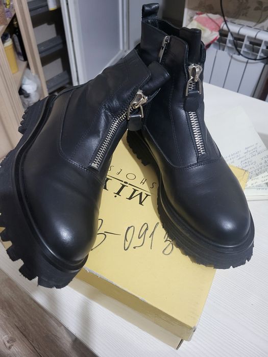 Ботинки зимн.натур кожа