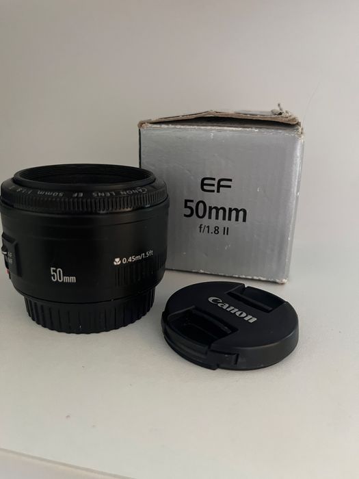 Объектив Canon EF 50 mm 1.8