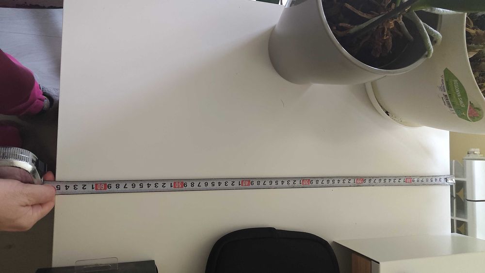 Офис Бяло Масивно Бюро с подвижно крилорамо