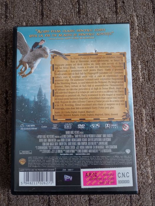 Harry Potter și Prizonierul din Azkaban-anul trei