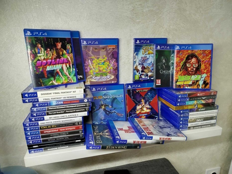 Диски на PS5 PS4