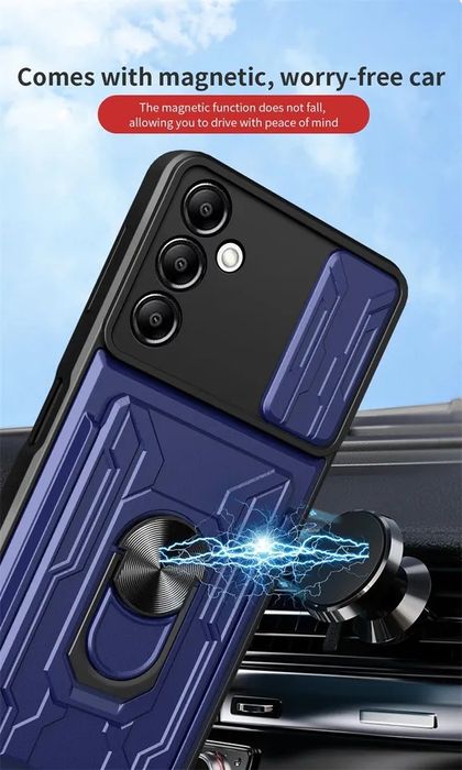 Samsung Galaxy A34 A54 / RING CARD SLOT Удароустойчив кейс