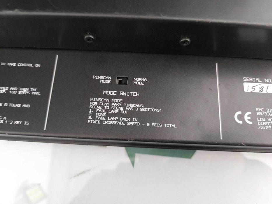 Consola control lumini DMX PULSAR Minipiece 54, 54 canale