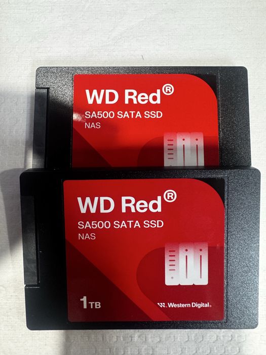 2 SSD-uri wd red sata 1tb - noi, fara ambalaj.