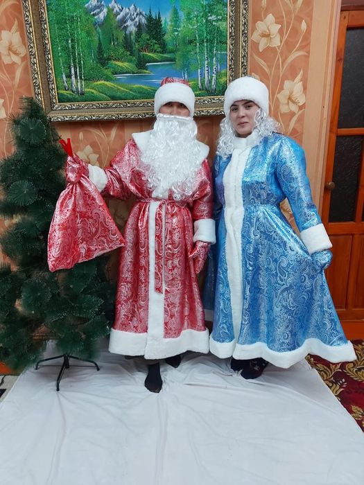 Дед мороз и снегурочка прокат и продажа