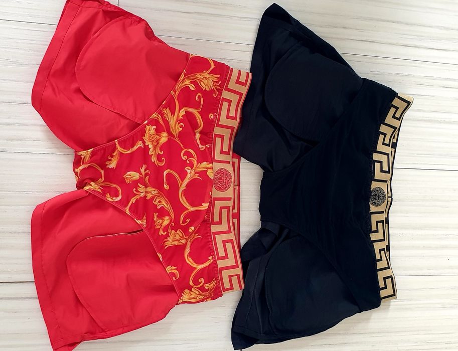 Versace Gianni Versace Medusa Swim  4 - M 2Бр НОВО ОРИГИНАЛ Мъжки Банс