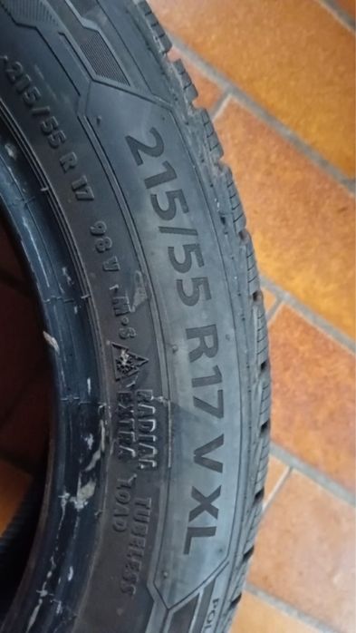 Set 4 anvelope 215/55 R17 Barum și Uniroyal – DOT 2023-2024