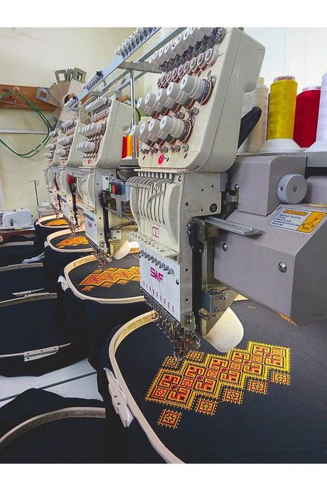 Вышивка/Тігу/Услуга/ АРЗАН/не дорого спецодежда униформы халат форму