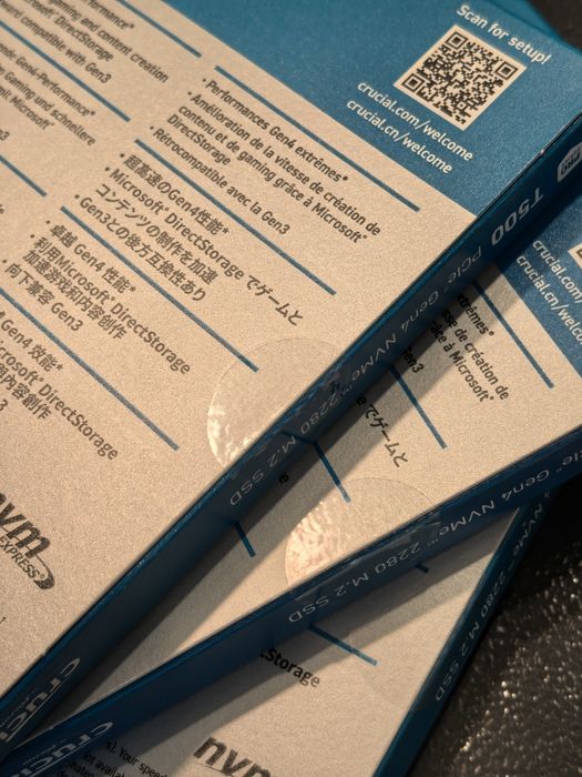 SSD NVMe 1TB DRAM PCle Gen4 m2 CRUCIAL T500 Pro, Kingston NV3 PC и PS5