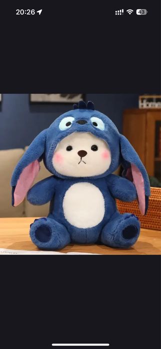 Плюшевая игрушка Лило - Стич мишка. Бесплатная доставка