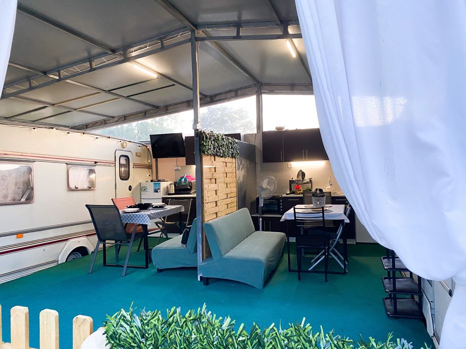 Две Каравани под наем  в Созопол, Златна Рибка до к-г Градина