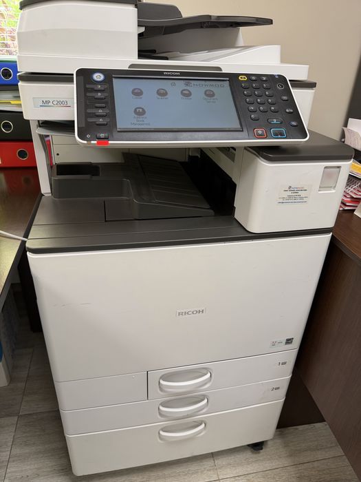 Ricoh MP C2003 – Цветен мултифункционален принтер A3, копир и скенер