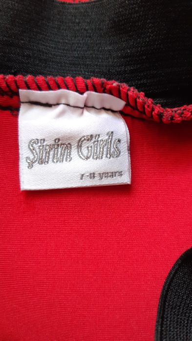 Детска Червена поличка за момиченца