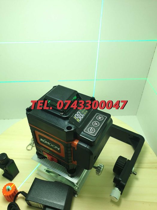 Oferta Nivela Raza Cu Auto-Nivelare 16 Lini 4D, Laser Liniar Verde