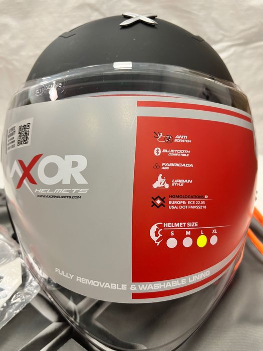 Каска AXOR  open face размер L