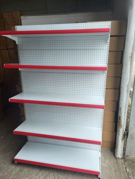 Стелаж стелажи за магазини супермаркети търговско оборудване