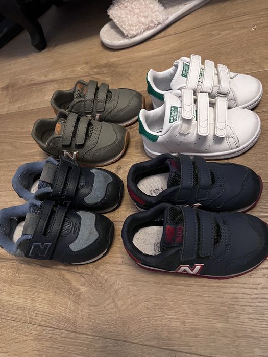 Incaltari new balance, adidas marimea 23,5 (13,5cm)