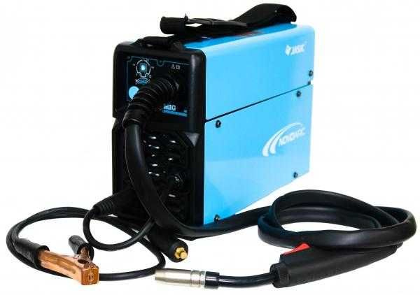 Aparat sudura Novo MIG 130 + tub 8L plin corgon + reductor + sarma 0.8