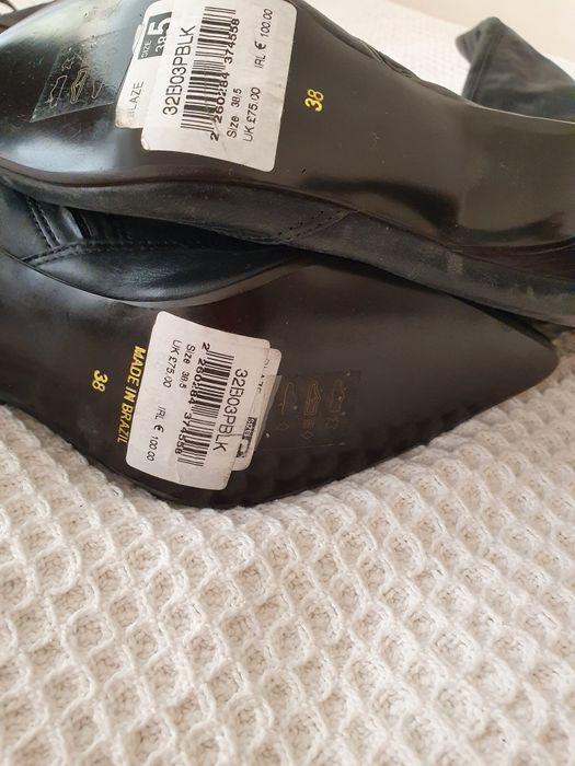 Ботуши естествена кожа 38 номер