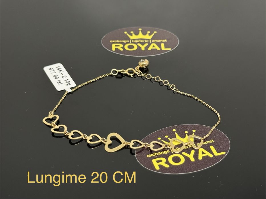 Bijuteria ROYAL : Bratara AUR 14K 2.13 GR