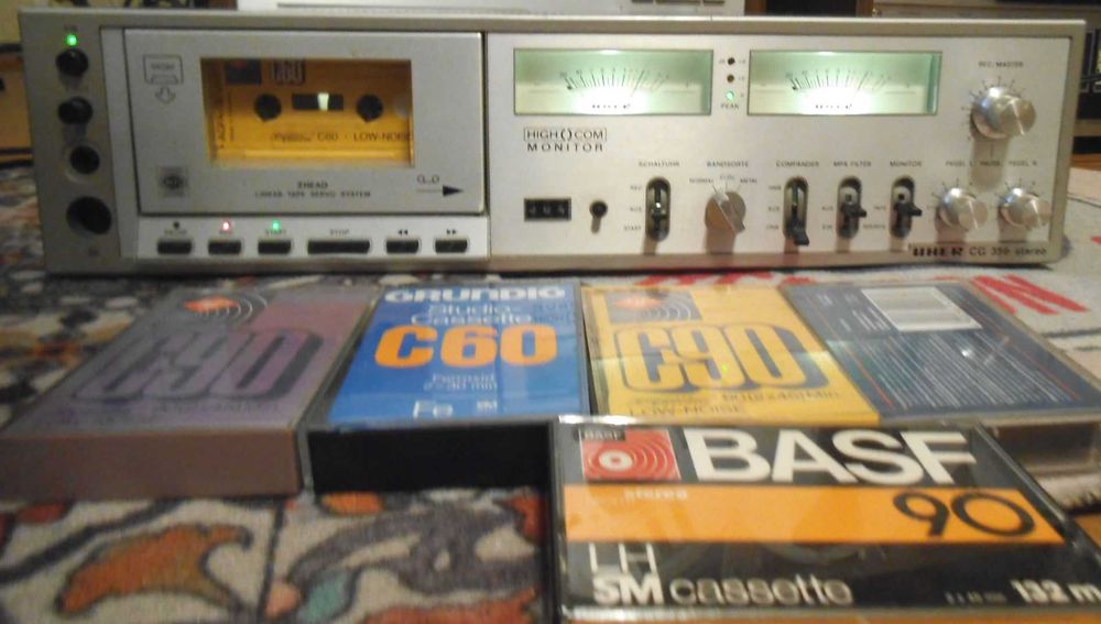 3-Head CG-356 UHER ferrite head 3-Motor High-Com Compander