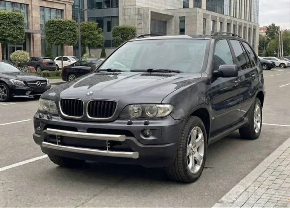 Защита бампера bmw x5 е53 e70 x6 e71 72