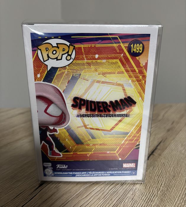 Spider-Gwen 7500pcs Limited Edition #1499 / Spider-Man Funko Pop (с протектор)