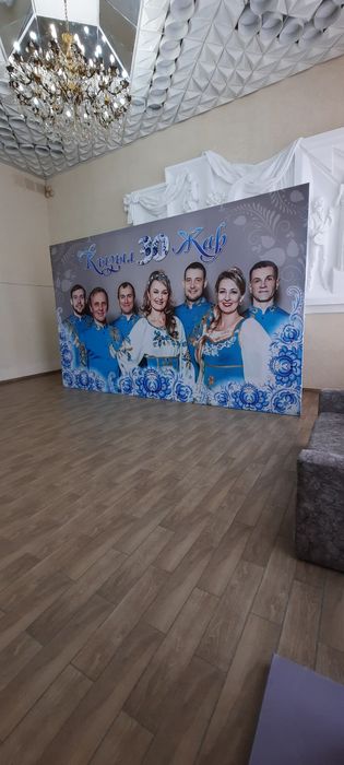 Печать банера, пленки, холстов