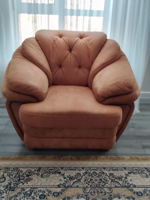 Мягкий уголок (диван и 2 кресла)